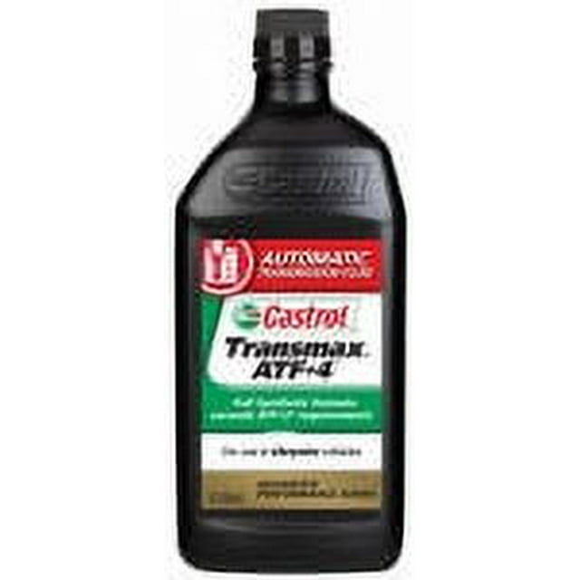 "Castrol ATF+4" Automatic Transmission Fluid 1Quart, Each