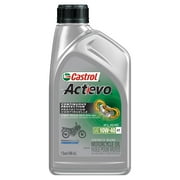 Castrol Actevo 4T 10W-40 Part Synthetic Motorcycle Oil, 1 Quart
