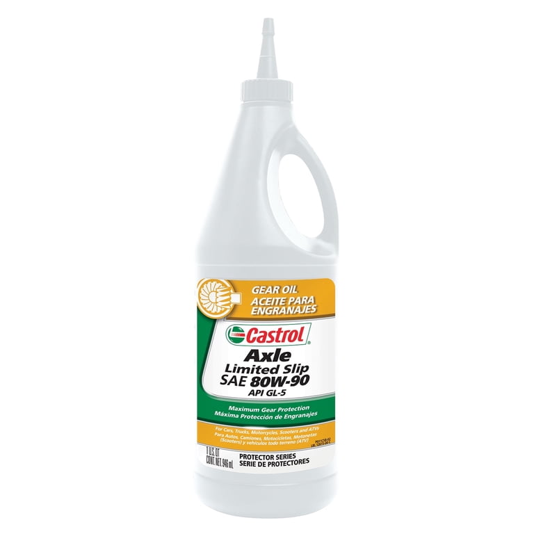 Castrol Axle Limited Slip 80W-90 Gear Oil, 1 Quart - Walmart.com
