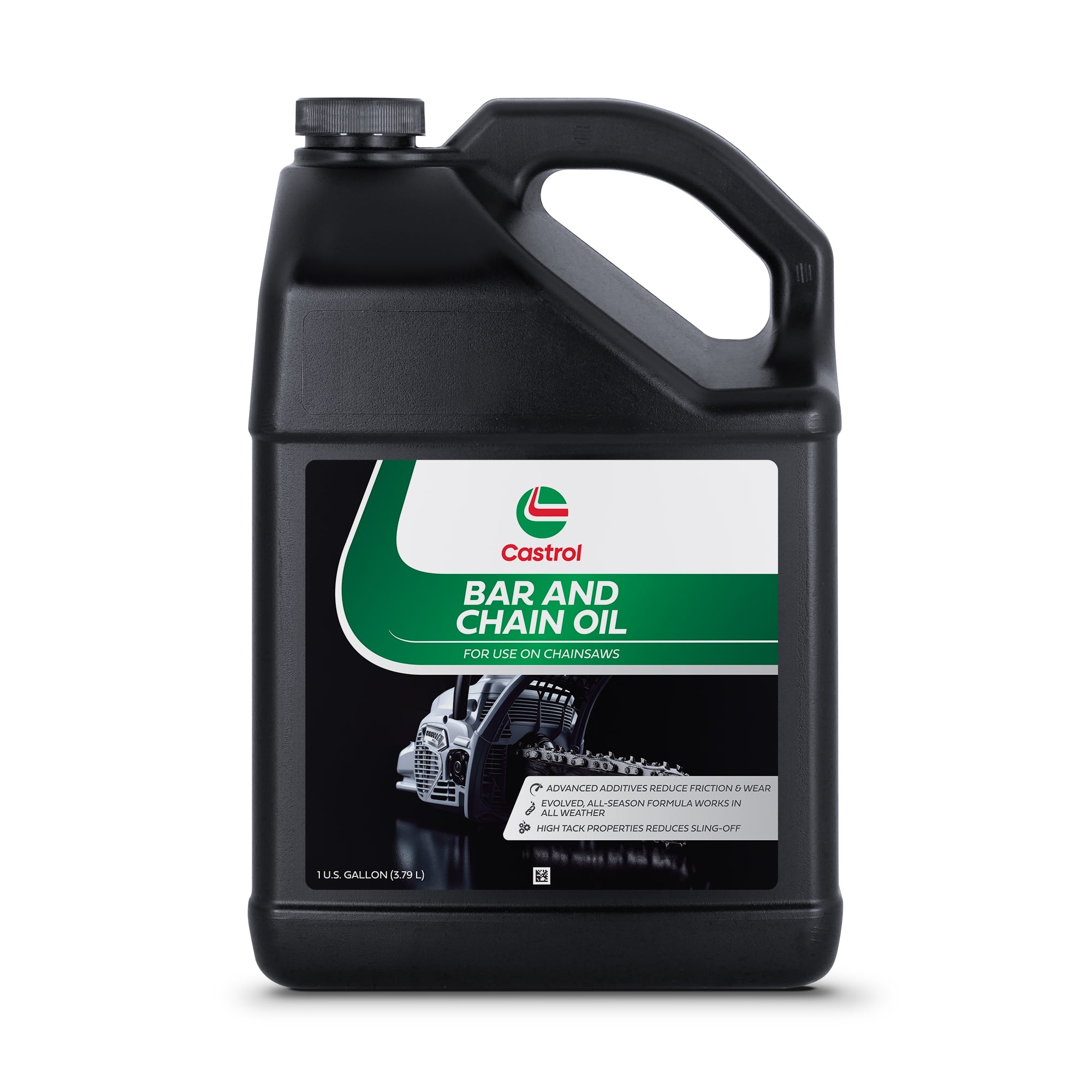Castrol Bar & Chain Oil For Chainsaws  Reduces Friction & Wear  All Season Formula  High-tacking to Reduce Sling-Off  1gal