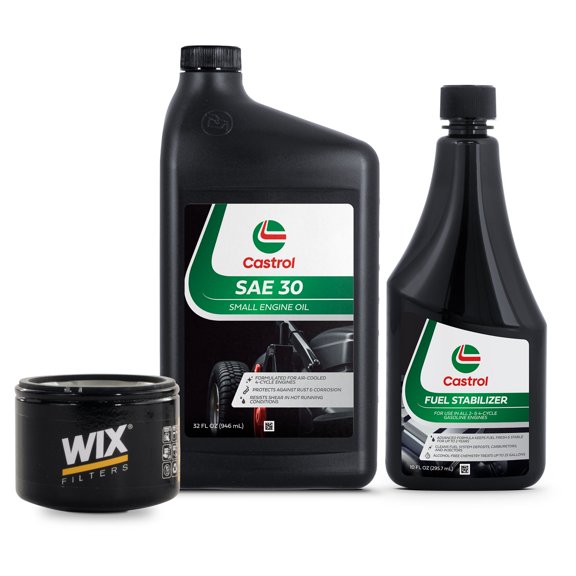 Castrol Basic Maintenance Kit For Briggs & Stratton, Tecumseh Engines