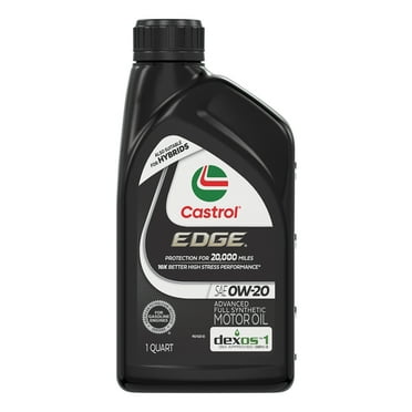 Castrol EDGE 0W-20 Advanced Full Synthetic Motor Oil, 1 Quart