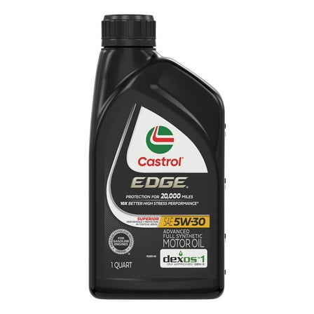 Castrol EDGE 5W-30 Advanced Full Synthetic Motor Oil, 1 Quart