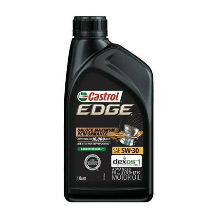 Castrol EDGE 5W-30 Advanced Full Synthetic Motor Oil, 1 Quart