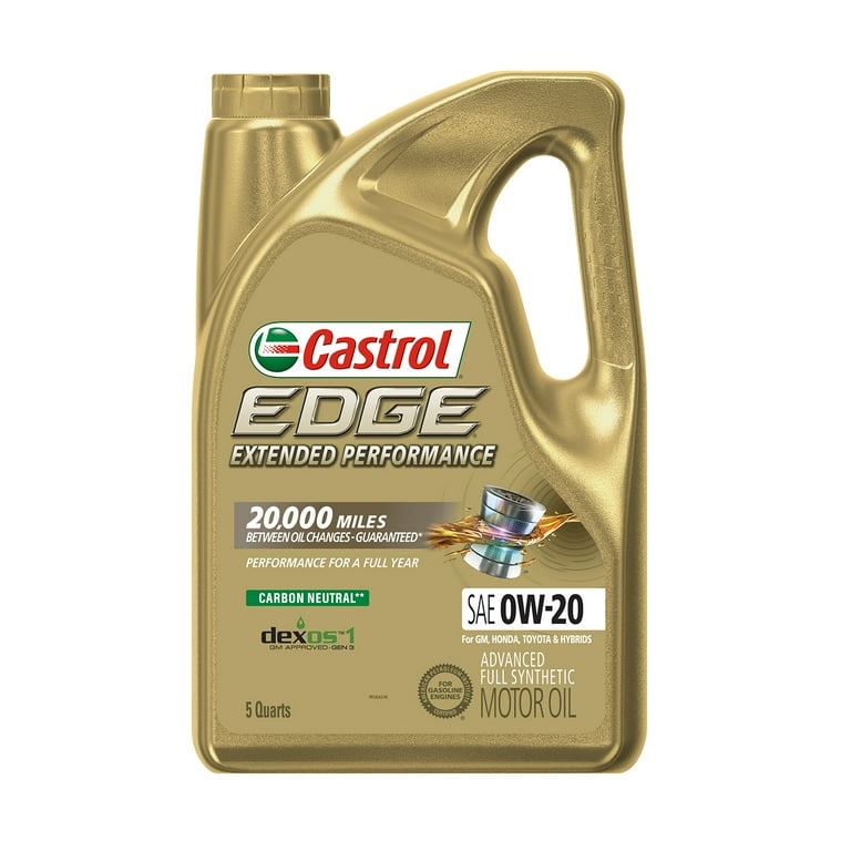 Castrol EDGE High Mileage 0W-20 Advanced Full Synthetic