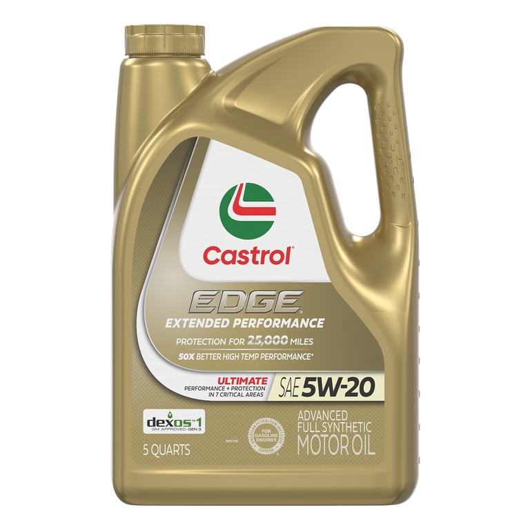 CAR EDGE Extended Performance 5W-20 Full Synthetic Motor Oil
