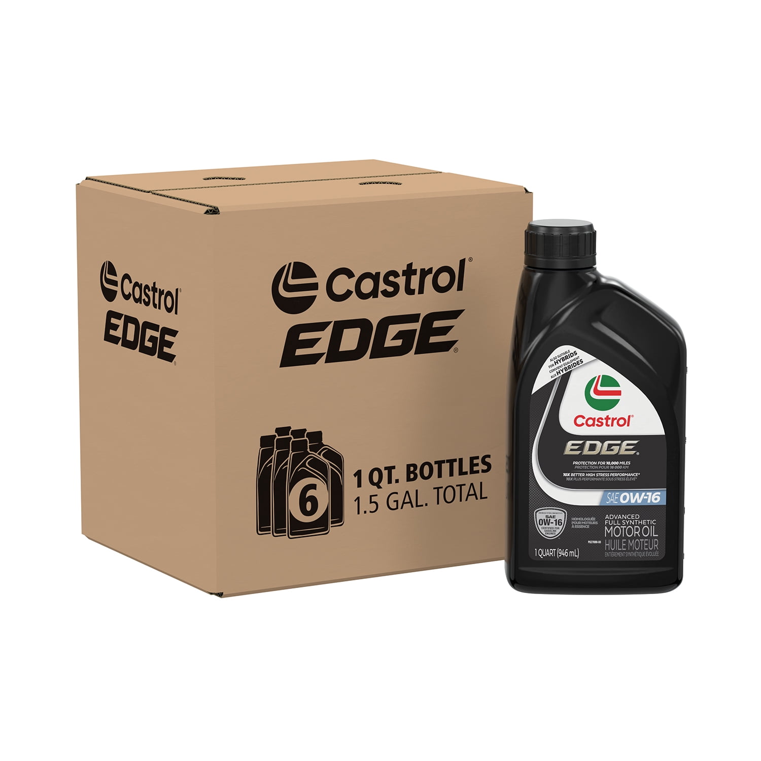 Castrol EDGE 0W-16 4L×6缶 Castrol EDGE 0W-16 エンジンオイル 4L 2本
