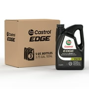 Castrol Edge 10W-30 Advanced Full Synthetic Motor Oil, 5 Quarts, Case of 3