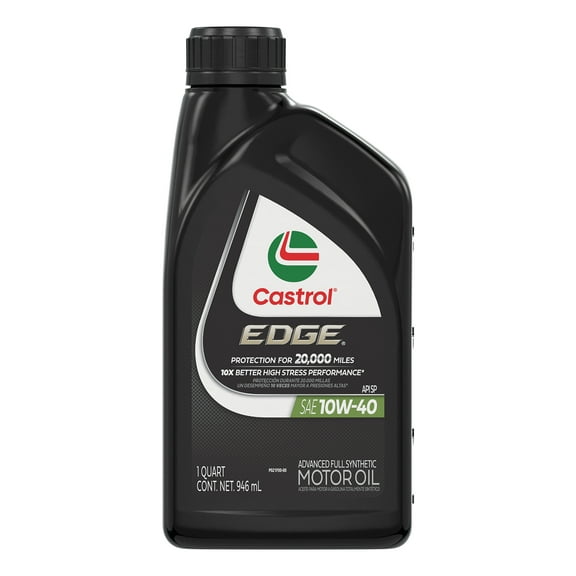 Castrol Edge 10W-40 Advanced Full Synthetic Motor Oil, 1 Quart