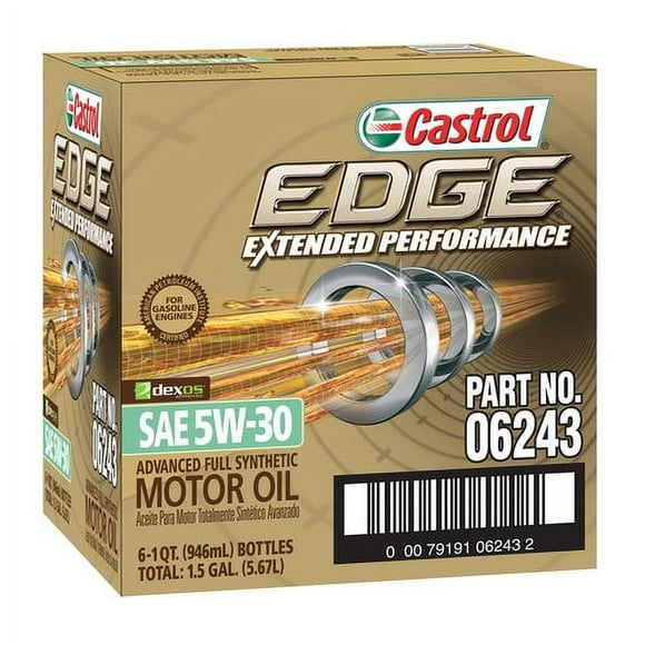 Castrol EDGE 5W-30 in Castrol Oil - Walmart.com