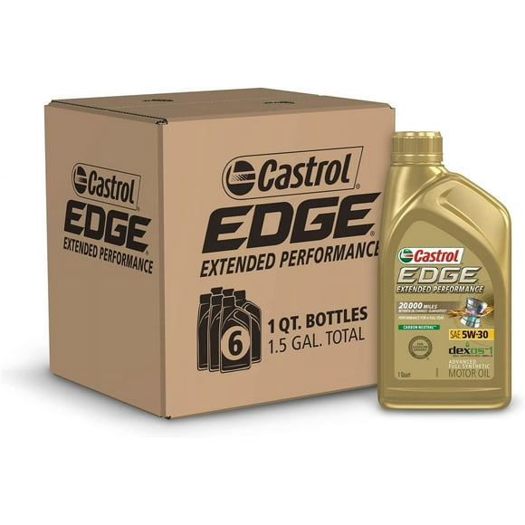 Castrol EDGE Extended Performance in Castrol Oil - Walmart.com