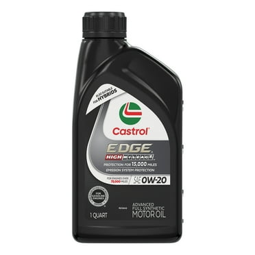 Castrol EDGE High Mileage 10W-30 Advanced Full Synthetic Motor Oil, 1 Quart