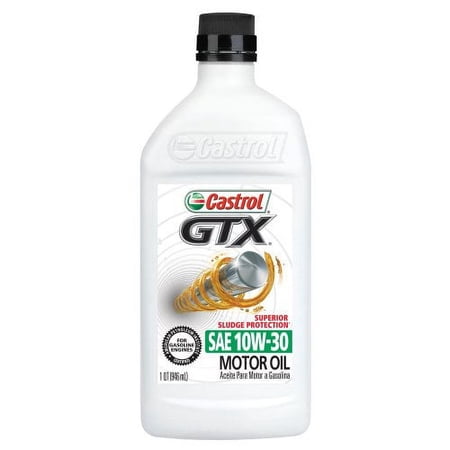 Castrol GTX Double Action Conventional Motor Oil 10W-30, 1 qt ("Pack"6)
