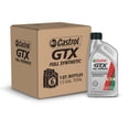 thumbnail image 1 of Castrol GTX Full Synthetic 5W-20 Motor Oil, 1 Quart, Case of 6, 1 of 9