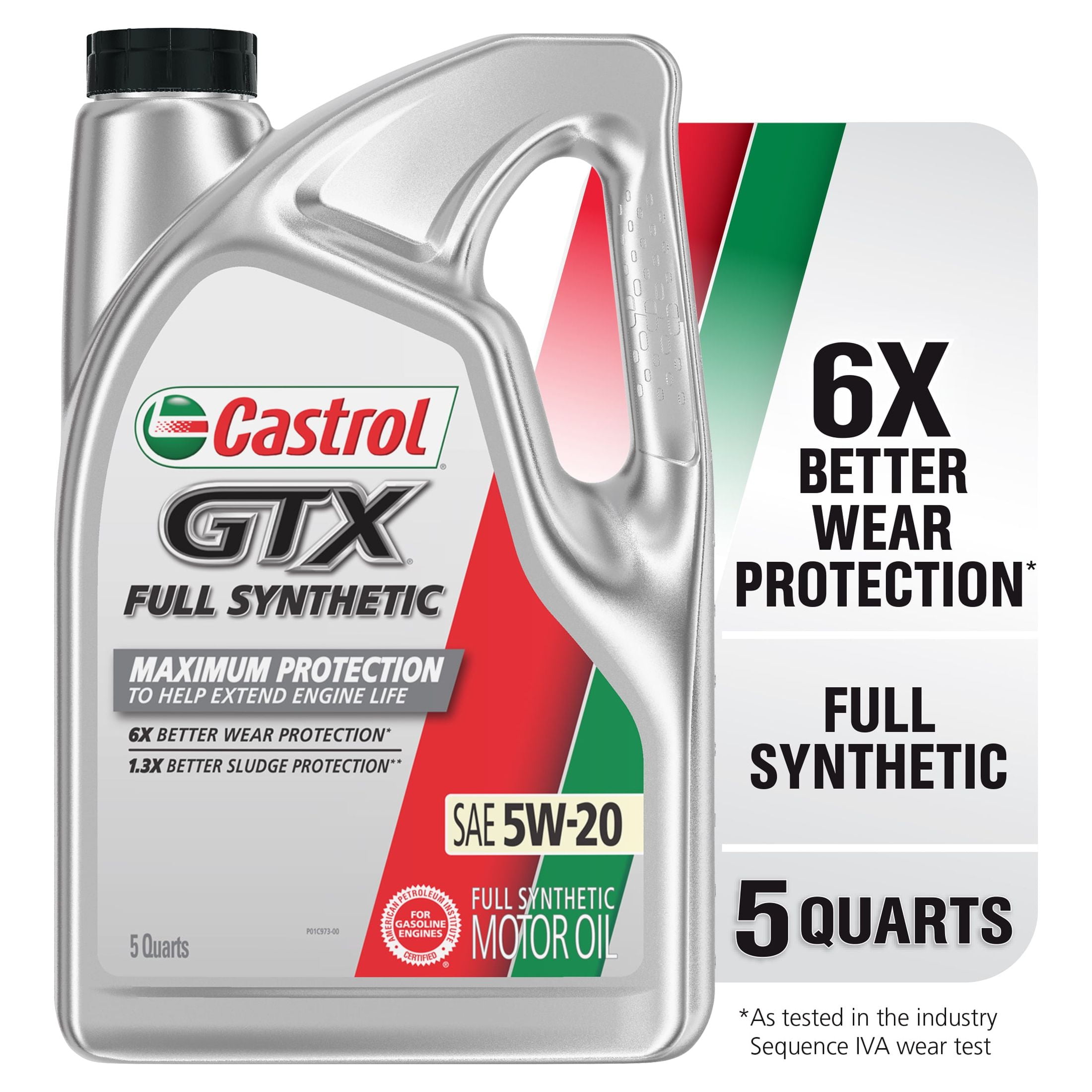 Castrol Full Synthetic Engine Oil 5W-40 5 Quart