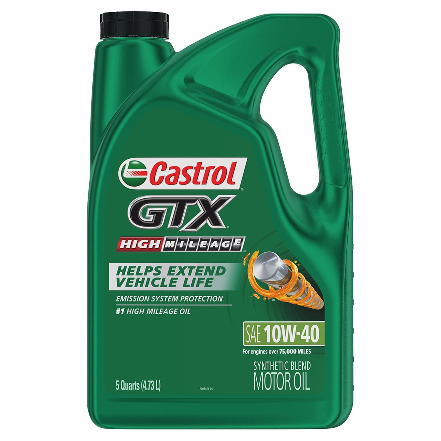 Castrol Actevo 4T 10W-40 Part Synthetic Motorcycle Oil, 1 Quart