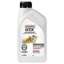 Castrol GTX Ultraclean 5W-20 Synthetic Blend Motor Oil, 1 Quart