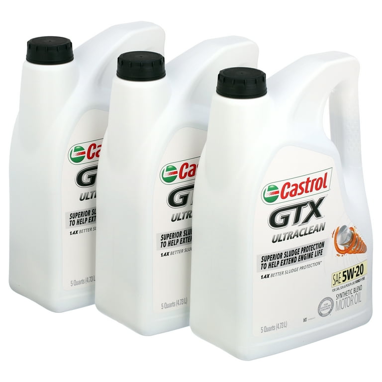 NEW CASTROL HD 5 QT. OIL DISPENSING CONTAINERS BY OIL SAFE®