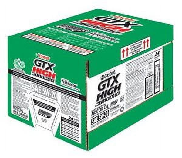 Castrol GTX Ultraclean Synthetic Blend Motor Oil 5W-20, 5 Count