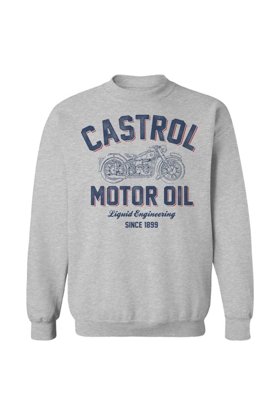 Liquid Engineering sport grey Crew Fleece