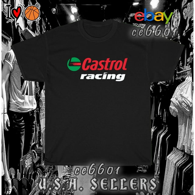 Castrol Racing Logo Men's TShirt American TShirt