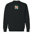 thumbnail image 1 of Castrol circle logo small black Crew Fleece, 1 of 1