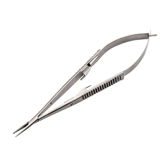 Castroviejo Needle Holder 5.5 Inches Size Straight with Lock Stainless Steel by Wise Linkers