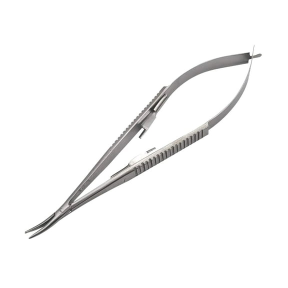 Castroviejo Needle Holder 5.5 inches Curved with Lock Craft by Wise Linkers