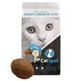 Castspot Coconut Clumping Cat Litter, All Natural, Chemical Free, Light