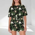 thumbnail image 1 of Casual 2 Piece Outfits for Women Shorts Two Piece Sets for Women Skirt and Top Tall Sizes Women Lounge Sets 2 Piece Outfits, 1 of 6