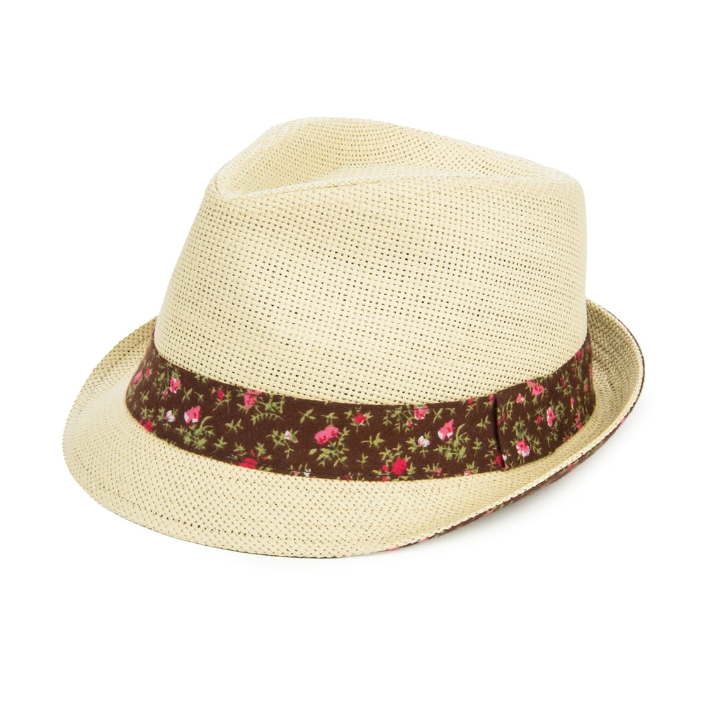 Casual Adventure Trilby Crochet Bow Hat [One Size Fits Most]