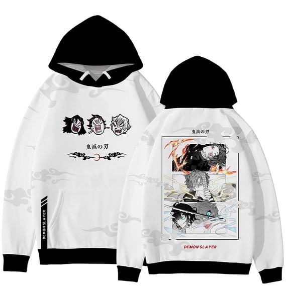 Casual Anime Demon Slayer Cosplay Hoodies For Men Women Pullover Unisex Hoodie Cartoon Kimetsu No Yaiba Teen Sweatshirts Tops