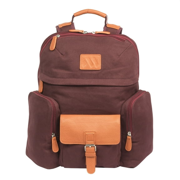 Casual Backpack- Burgundy