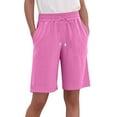 thumbnail image 1 of Casual Bermuda Shorts for Men Draw String Elastic Waist Athletic Golf Short Knee Length, 1 of 5