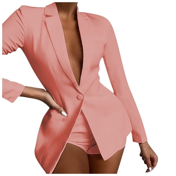 UPPADA Blazers For Women Casual Temperament Two Piece Suits Ladies Fashion Slim Fitted Wort Office Business Blazer Jackets