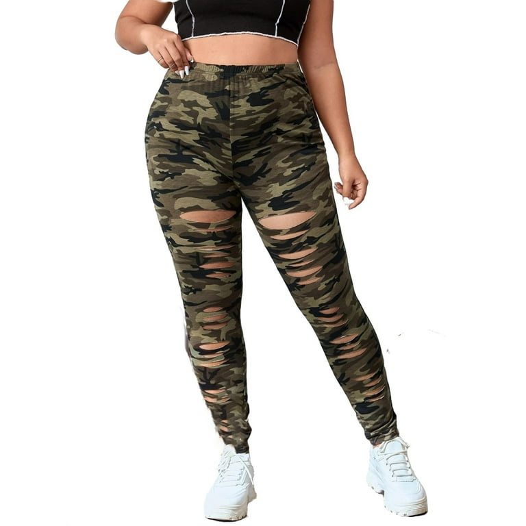 Camo leggings cheap walmart