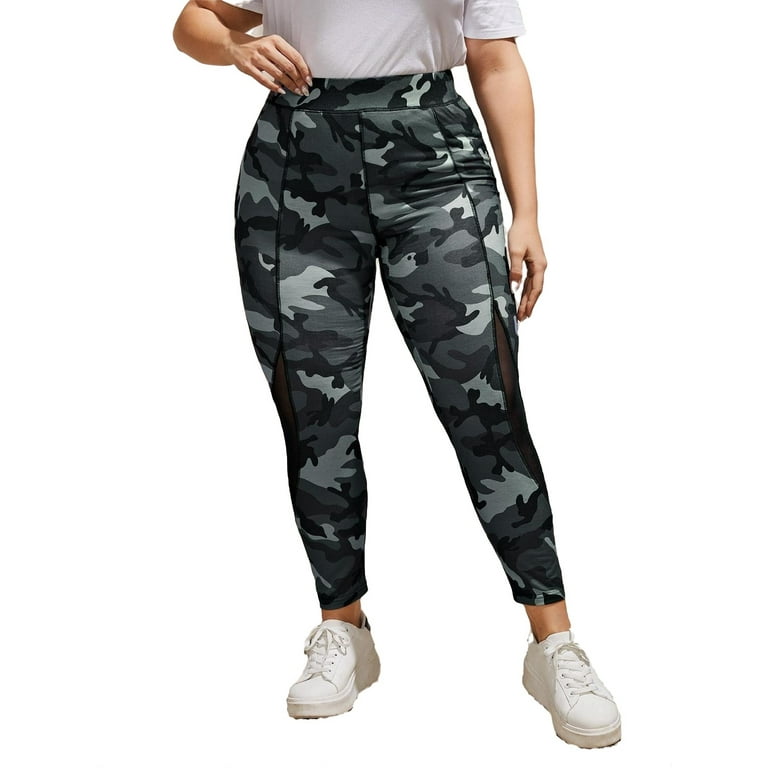 Camouflage leggings walmart best sale