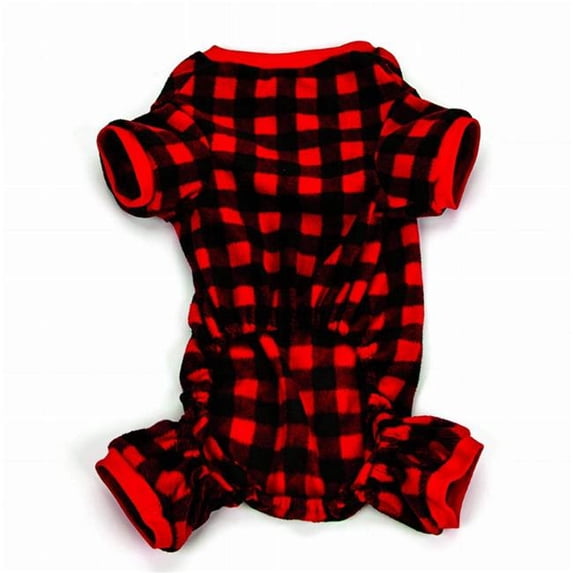 Casual Canine Buffalo Check Dog Pajamas