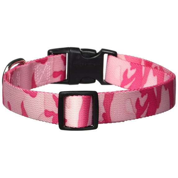 Casual Canine Camo Dog Collar - Pink