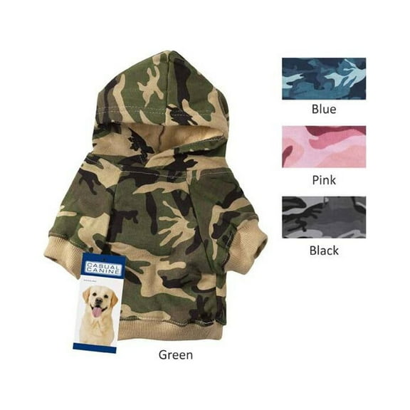 Casual Canine Camo Hoodie Xxl Pnk