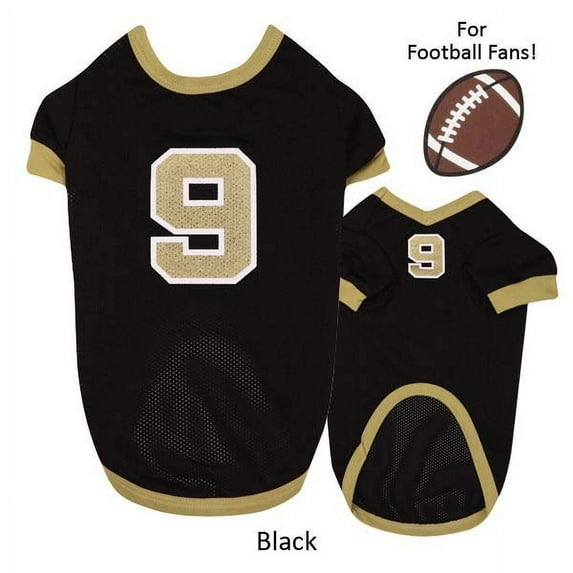 Casual Canine Leader Of The Pack Jersey Xxs Black