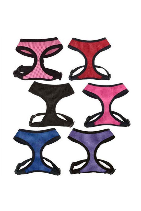 Casual Canine Mesh Dog Harness Vest GREEN MEDIUM