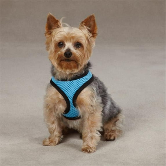 Casual Canine Pastel Mesh Dog Harness Vest BLUE X-LARGE