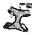 thumbnail image 1 of Casual Canine CC Reflective Pawprint Harness S Blk, 1 of 2