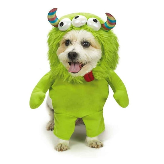 Casual Canine Three-Eyed Monster Costume Halloween Costume for Dogs - Medium Fits Neck 17"-19", Chest 22"-27", Length 16"