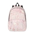 thumbnail image 1 of Casual Canvas Backpack Without Interlayer Large Capacity Stick Bag Design For Outdoor Shopping Office Outdoor Sports Rose Gold Foil Leopard Print2 Small, 1 of 7