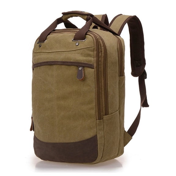 Casual Canvas Computer Backpack,light blue