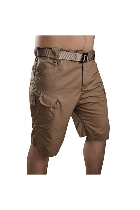 Casual Cargo Twill Shorts for Men Tactical Battle Dress Uniform Outdoor Combat Athletic Shorts with Pockets