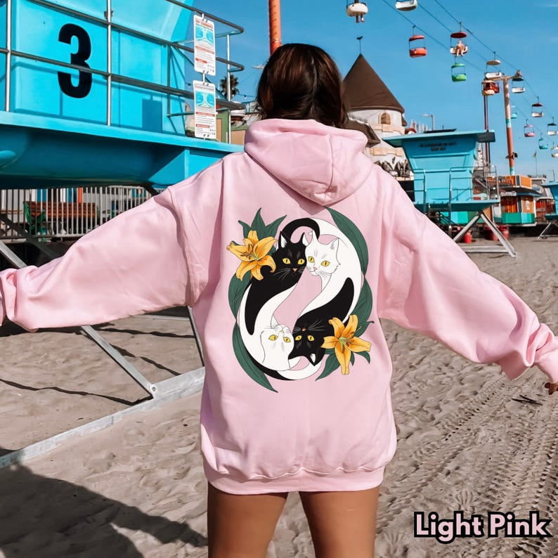 Cheryll - Vibrant Cat Art Hoodie main image 0