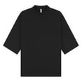 thumbnail image 1 of Casual Classics  Adult Combed Ringspun Cotton Extended Neckline Oversized Short-Sleeved T-Shirt, 1 of 4